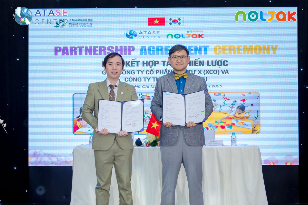 “Lễ ký kết chiến lược giữa ATASE CENTER và NOLJAK Edu tại TP. Hồ Chí Minh